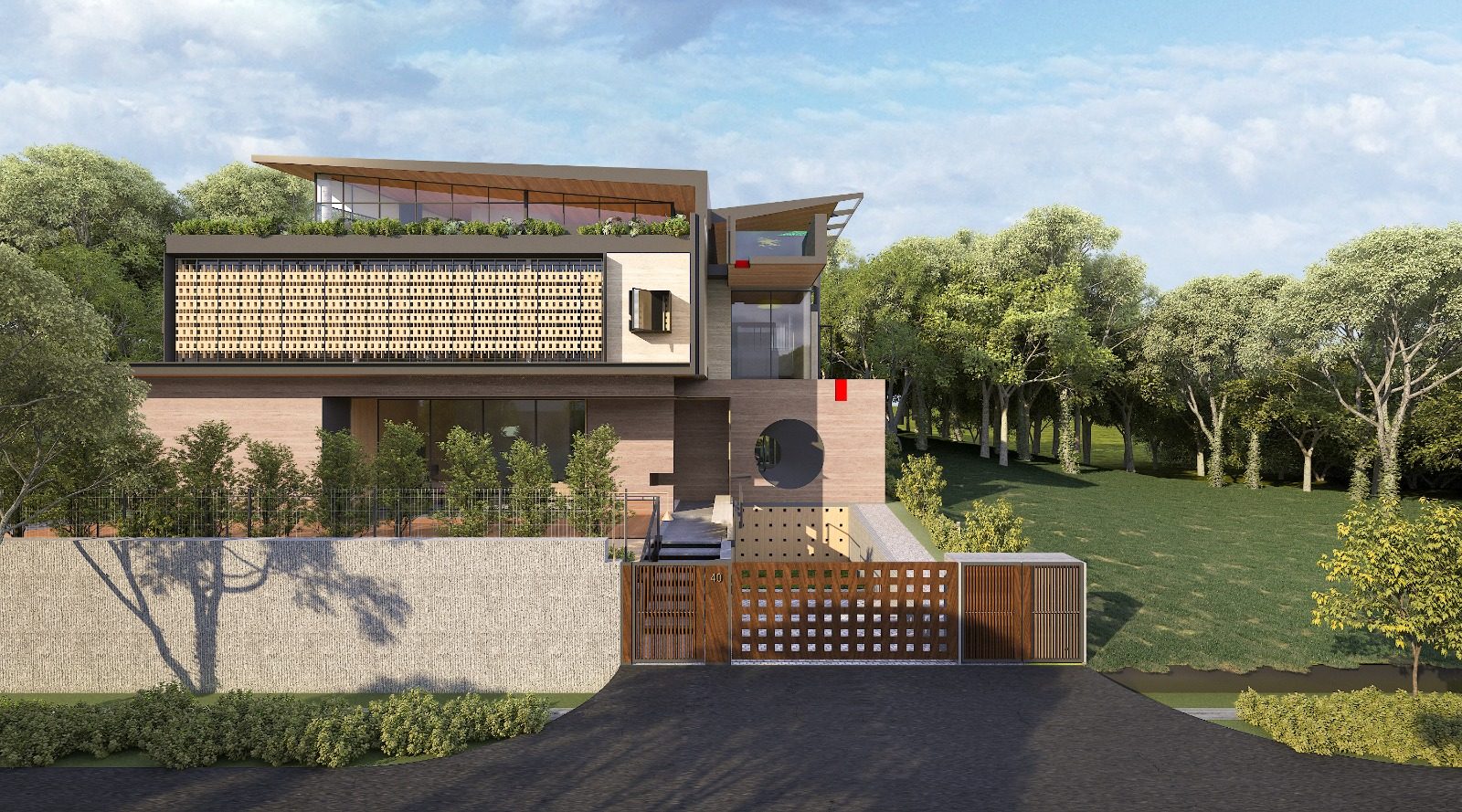 40 Conway Grove — Front elevation